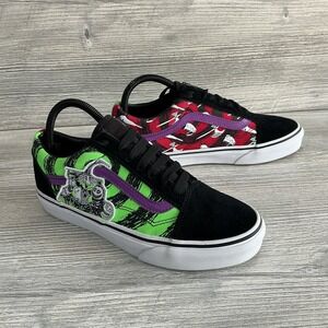 Vans NBC Old Skool Lock, Shock, & Barrel - Size 6M / 7.5W Disney Limited Shoes